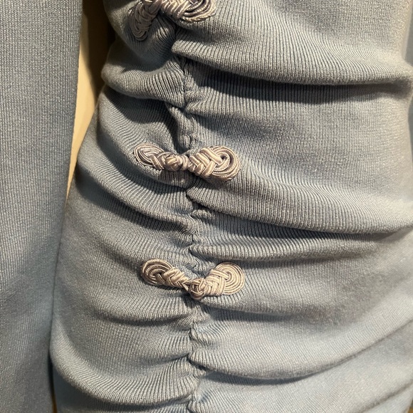 REVOLVE SAULEE- DAHLIA ASYMMETRICAL NECKLINE KNIT DRESS SIZE 4 - Picture 12 of 15